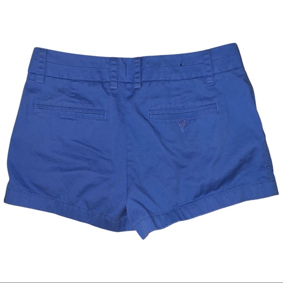 J. Crew Blue Chino Shorts 4” - Picture 2 of 3